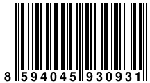 Штрих-код: 8594045930931