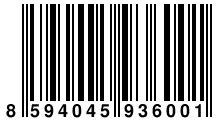 Штрих-код: 8594045936001