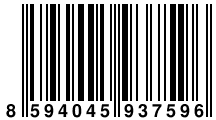 Штрих-код: 8594045937596
