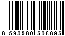 Штрих-код: 8595580558895