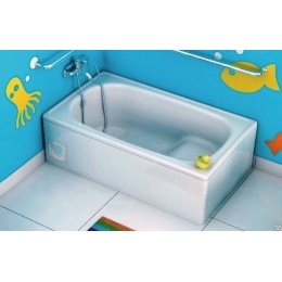 Ванна 105х70 стальная BLB Europa без ножек с сиденьем