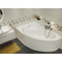 Ванна асимметричная KALIOPE 153x100, правая,белый (P-WA-KALIOPE*153-RNL)
