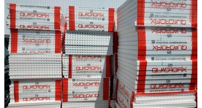 Маты с бобышками из пенопласта для теплого пола.