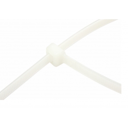 Хомут нейлон 3,5*140мм Белый