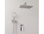 Встраиваемый комплект для душа с верхней душевой насадкой и лейкой WasserKraft A16069