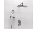 Встраиваемый комплект для душа с верхней душевой насадкой и лейкой WasserKraft A16169