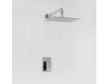 Встраиваемый комплект для душа с верхней душевой насадкой WasserKraft A12669