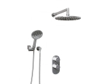 Встраиваемый комплект для душа с верхней душевой насадкой и лейкой WasserKraft A16030 Thermo