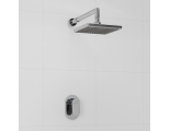 Встраиваемый комплект для душа с верхней душевой насадкой WasserKraft A12028