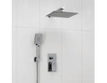 Встраиваемый комплект для душа с верхней душевой насадкой и лейкой WasserKraft A16190