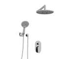Встраиваемый комплект для душа с верхней душевой насадкой и лейкой WasserKraft A14030