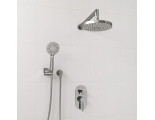 Встраиваемый комплект для душа с верхней душевой насадкой и лейкой WasserKraft A14129
