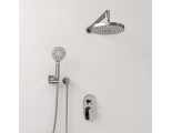 Встраиваемый комплект для душа с верхней душевой насадкой и лейкой WasserKraft A14229