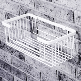 Полка металлическая WasserKraft K-711WHITE