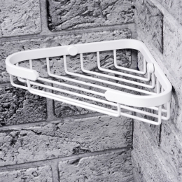 Полка металлическая WasserKraft K-733WHITE