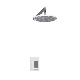 Встраиваемый комплект для душа с верхней душевой насадкой WasserKraft A12667WHITE