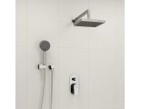 Встраиваемый комплект для душа с верхней душевой насадкой и лейкой WasserKraft A14028
