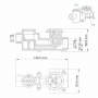 Встраиваемый комплект для душа с верхней душевой насадкой и лейкой WasserKraft A16069