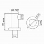 Встраиваемый комплект для душа с верхней душевой насадкой и лейкой WasserKraft A16169