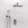 Встраиваемый комплект для душа с верхней душевой насадкой и лейкой WasserKraft A16169