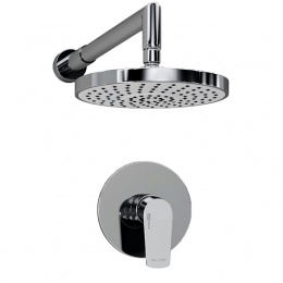 Встраиваемый комплект для душа с верхней душевой насадкой WasserKraft A12629