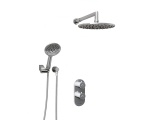 Встраиваемый комплект для душа с верхней душевой насадкой и лейкой WasserKraft A16030 Thermo