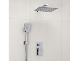 Встраиваемый комплект для душа с верхней душевой насадкой и лейкой WasserKraft A16590