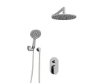 Встраиваемый комплект для душа с верхней душевой насадкой и лейкой WasserKraft A14030