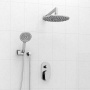 Встраиваемый комплект для душа с верхней душевой насадкой и лейкой WasserKraft A14030