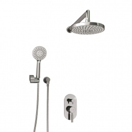 Встраиваемый комплект для душа с верхней душевой насадкой и лейкой WasserKraft A14129