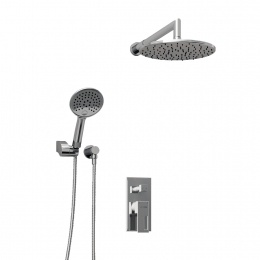 Встраиваемый комплект для душа с верхней душевой насадкой и лейкой WasserKraft A14130