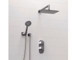 Встраиваемый комплект для душа с верхней душевой насадкой и лейкой WasserKraft A16031 Thermo