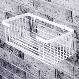 Полка металлическая WasserKraft K-711WHITE