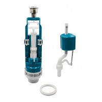 Арматура 2кн,хром, нижн\подвод, Инкоэр