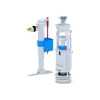 Арматура 1 кн. АНИпласт 3/8 хром бок/подв. лат. штуцер