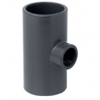 Тройник клеевой редукционный ПВХ 32х25 мм