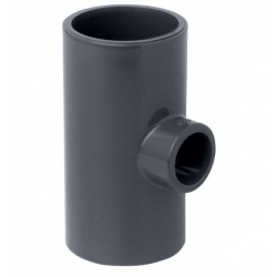 Тройник клеевой переходной ПВХ 90х63х90