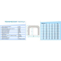 Заглушка клеевая ПВХ 25мм