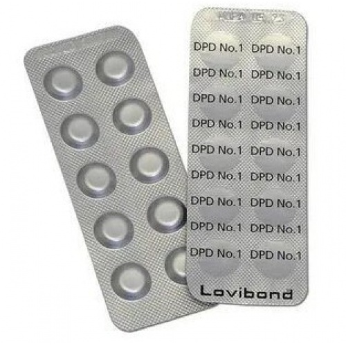 Таблетки для тестера Lovibond DPD 1 Rapid для измерения Cl 1 х 10 купить в интернет магазине Санрай73
