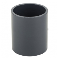 Муфта прямая клеевая ПВХ d90 PN16 AQUAVIVA