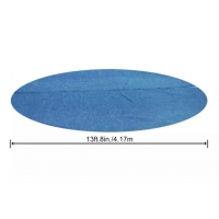 Покрывало на бассейн Bestway d 427см, солнечное с обогревающим эффектом