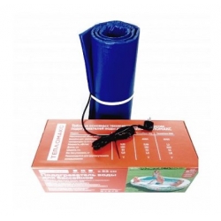 Электроподогреватель для воды в бассейне до 2000л, 0.65 кВт, 100х53см Тепломакс