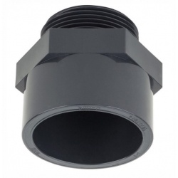 Муфта клеевая с наружной резьбой 50 мм х 1 1/2" ПВХ ERA