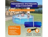 Электроподогреватель для воды в бассейне до 2000л, 0.65 кВт, 100х53см Тепломакс