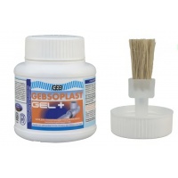 Клей для труб ПВХ GEB Gebsoplast Gel+ 125 мл, с кисточкой