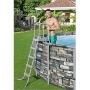 Лестница Bestway 58337 (132см, 4 ступени + платформа)