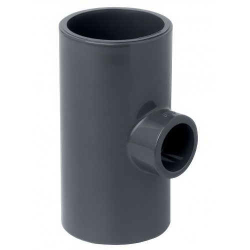 Тройник клеевой редукционный ПВХ 63х32 мм Coraplax купить в интернет магазине Санрай73