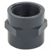 Муфта переходная ПВХ 32-40x1 1/2" ВР AquaViva