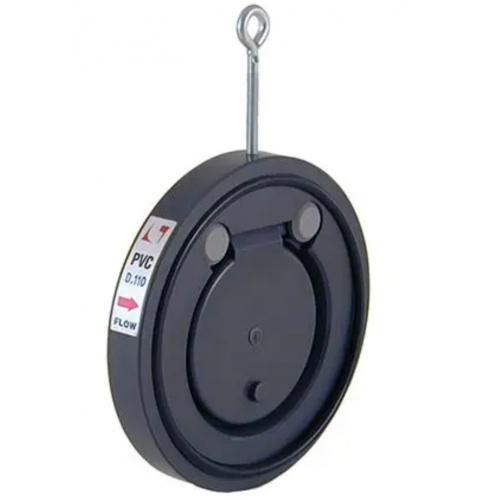 Обратный клапан межфланцевый ПВХ 110мм купить в интернет магазине Санрай73