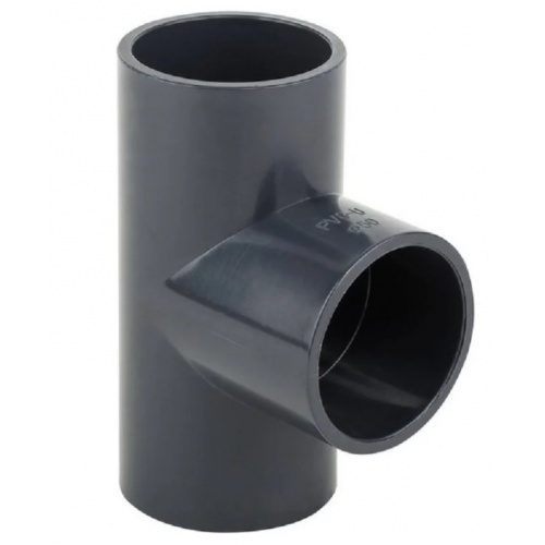 Тройник клеевой 90° d75 PN16 Aquaviva, Россия купить в интернет магазине Санрай73